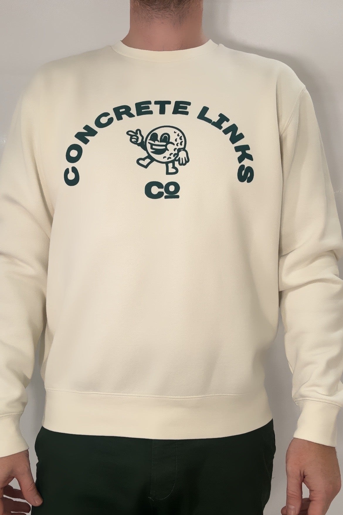 The Concrete Links Co Varsity Sweat.