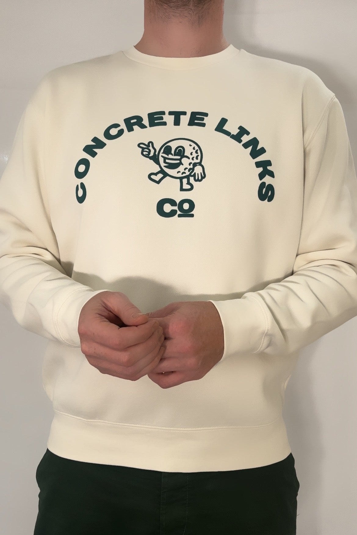 The Concrete Links Co Varsity Sweat.