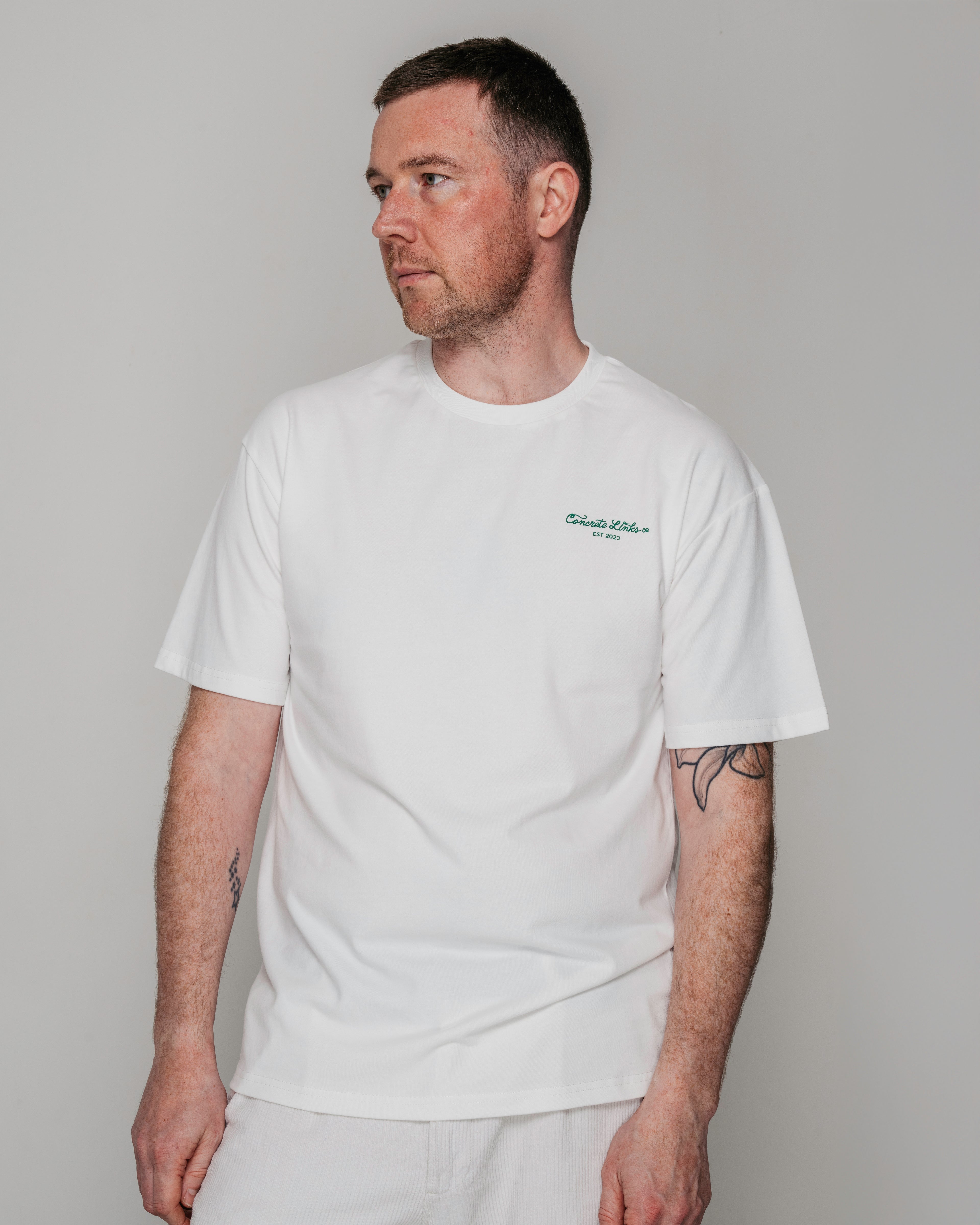 ‘Shot of A Lifetime’ Short Sleeve Tee - White