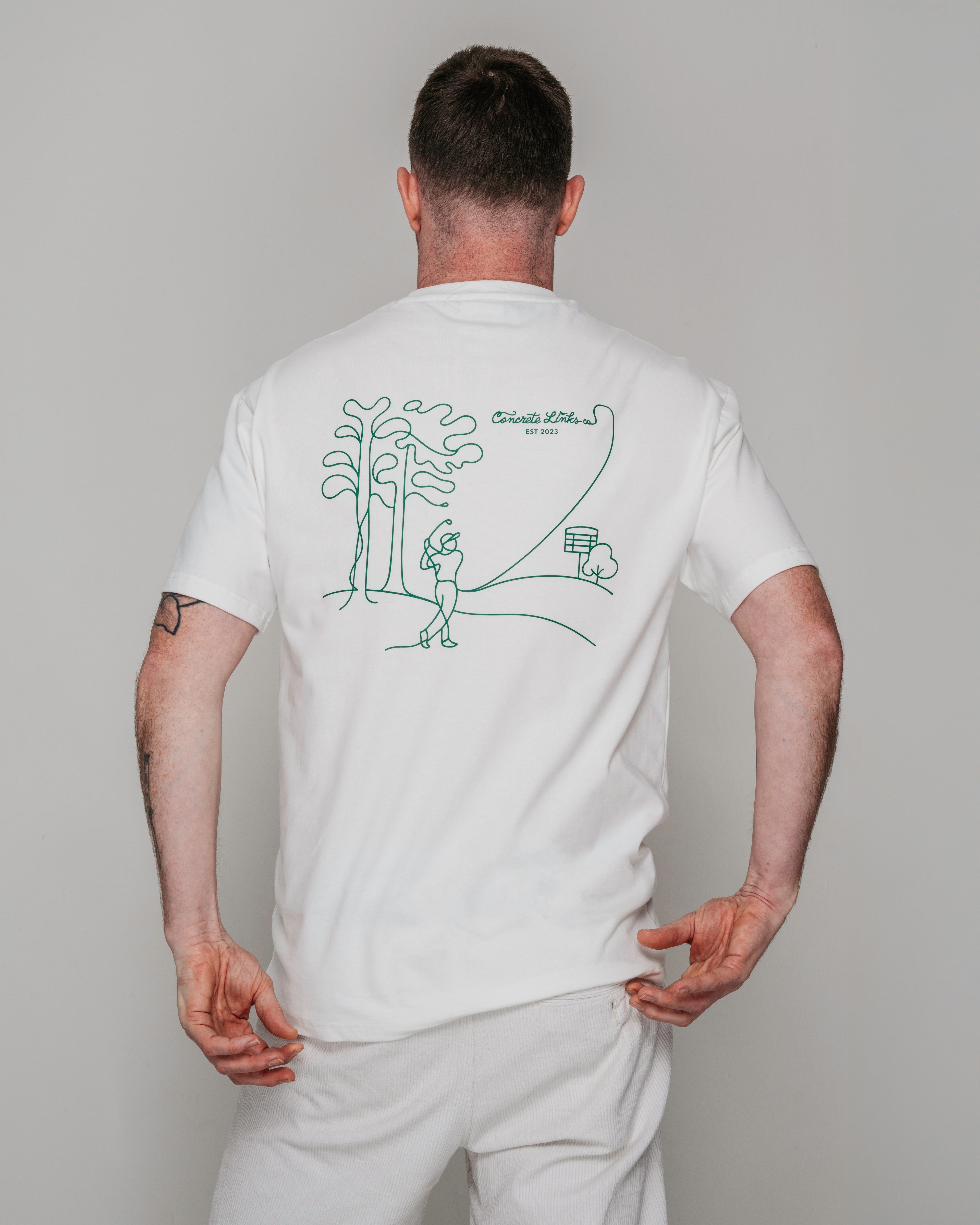 ‘Shot of A Lifetime’ Short Sleeve Tee - White