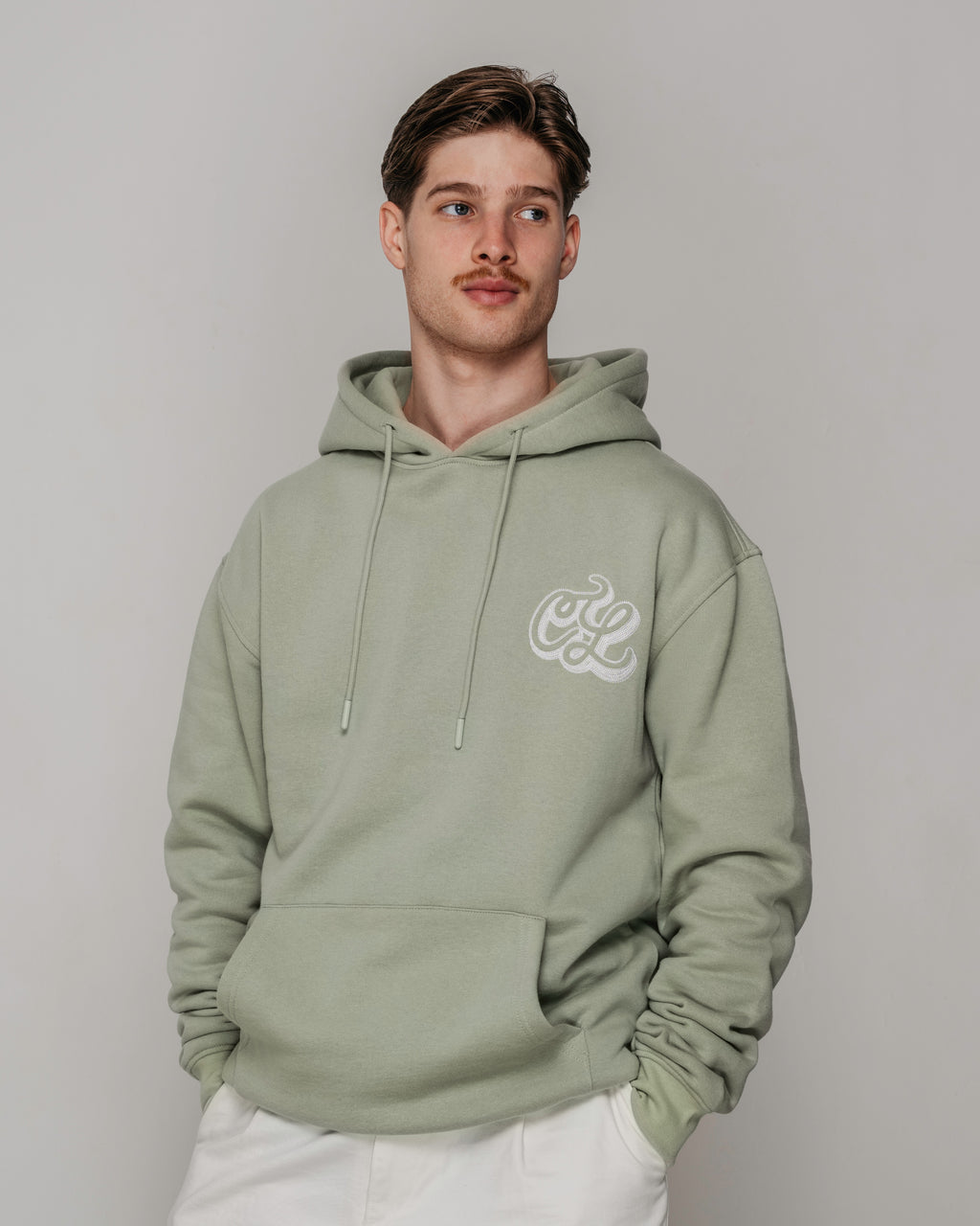 "For The Grind" Pistachio Hoodie