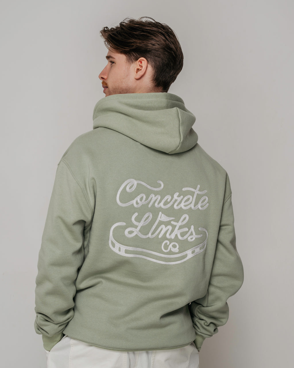 "For The Grind" Pistachio Hoodie