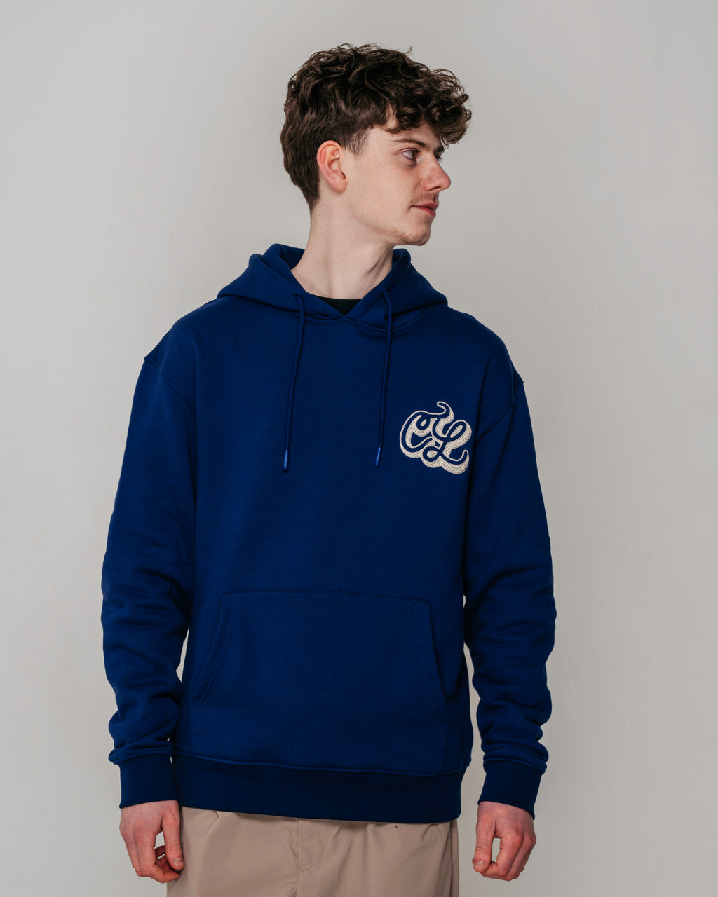 "For The Grind" Royal Blue Hoodie