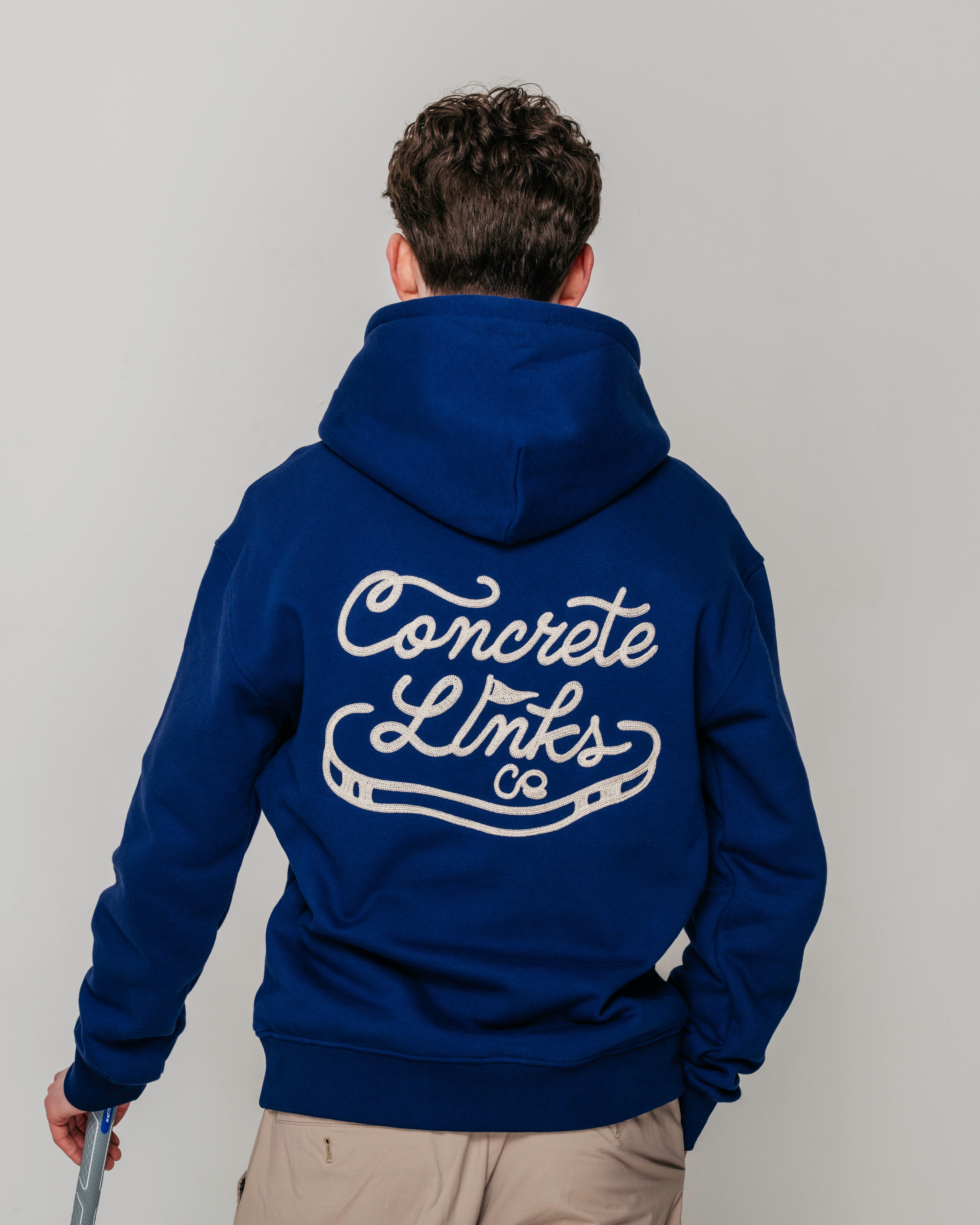 "For The Grind" Royal Blue Hoodie