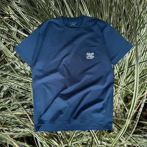 The Concrete Links Co Classics Pocket Tee - Midnight Blue