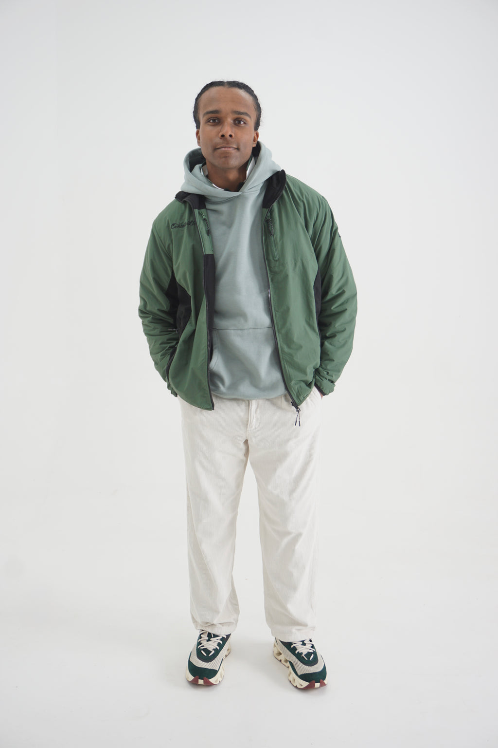 Rambler Jacket (Reversible 2 in 1) - Pine Green & Black