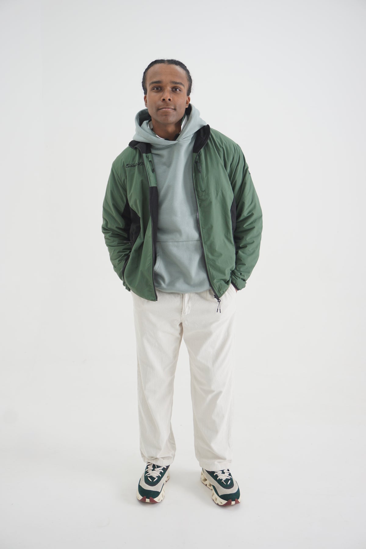 Rambler Jacket (Reversible 2 in 1) - Pine Green & Black