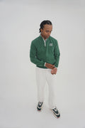 The Roamer Pullover - Pine Green