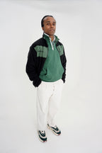 Rambler Jacket (Reversible 2 in 1) - Pine Green & Black