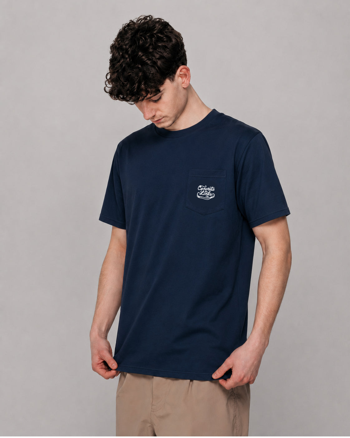 The Classic Pocket Tee | Navy