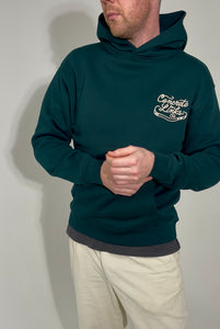 The Concrete Links Co Range Hoodie Pine & Champagne.