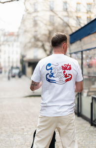The Concrete Links Co "Classic Logo" Tee - 'Lost In Paris'