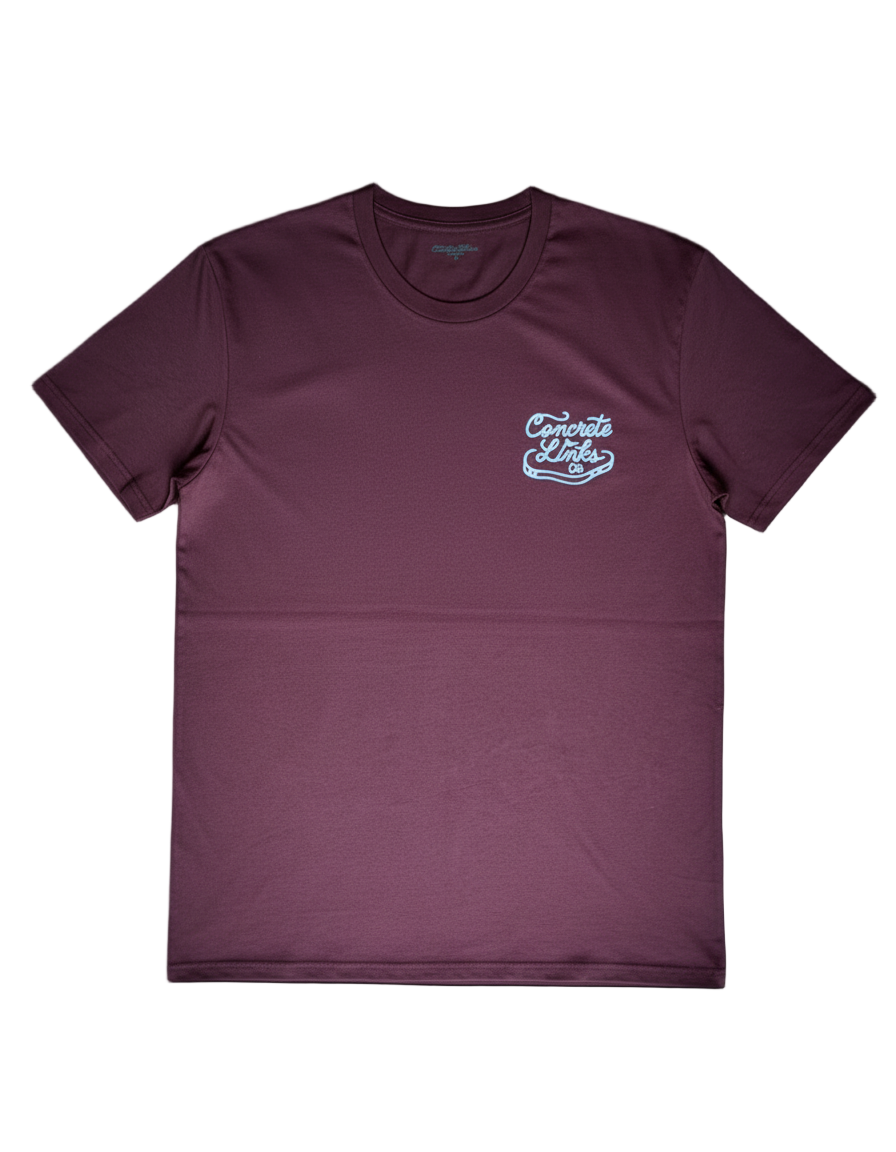 "For The Grind" Short Sleeve Tee – Chestnut and Ecru