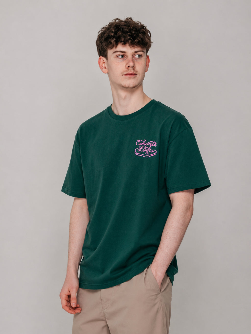 “OG Tee” Green and Pink