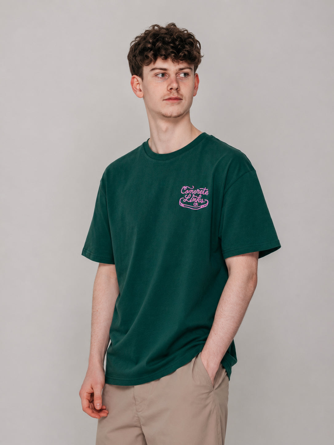 “OG Tee” Green and Pink